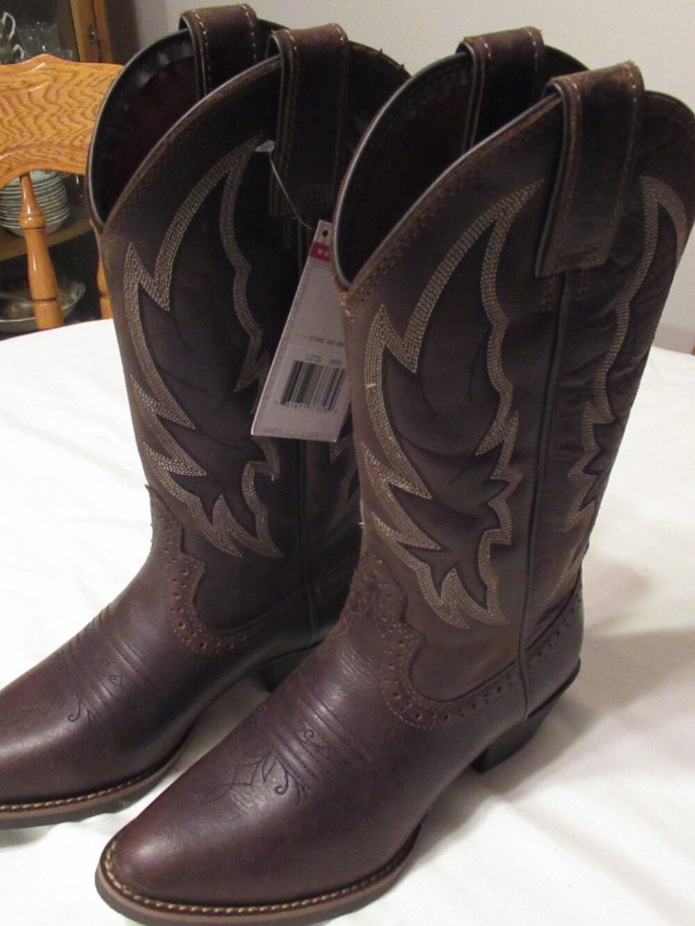 Justin Brand Western Cowboy Boots - Women's Size 6.5M